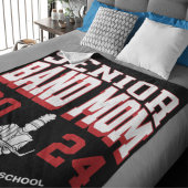 30 "x40" School Band Senior Mom Stadion Fleece Deken