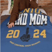 30 "x40" School Band Senior Mom Stadion Fleece Deken