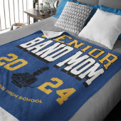 30 "x40" School Band Senior Mom Stadion Fleece Deken