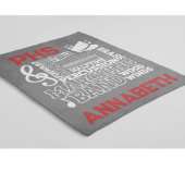 30 "x40" School Band Stadion Fleece Deken