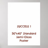 30"x40" Standaard Halfglans Poster (Voorkant)