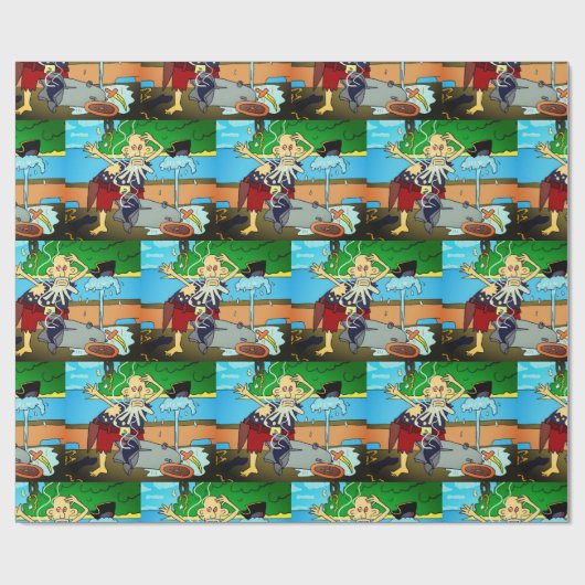 30 x 15-inch wrapppapier cadeaupapier (Vlak)