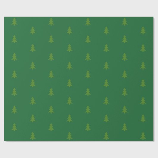 30 x 15 Patroon Tree Wrapping Paper Cadeaupapier (Vlak)