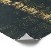 30" x 24" papier Poster met "Geschrokken" afbeeldi (Hoek)