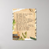 30 x 40 Canvas - Het Gebed van de Heer (Voorkant)