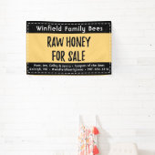 30 x 48" Imkerhoning Tafelbanner Bijen Spandoek (Insitu)