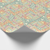 30 x 60 ft Gift wrapping papier zigzag abstract (Hoek)