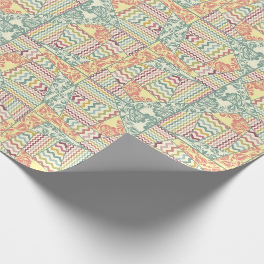 30 x 60 ft Gift wrapping papier zigzag abstract (Hoek)