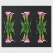 30" x 6' Calla-lelie inpakpapier rol (Vlak)