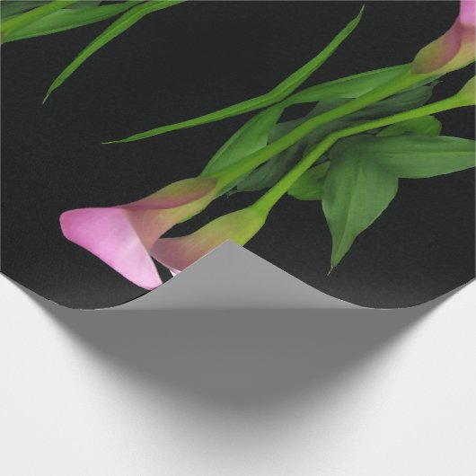 30"x 6"Calla Lily Verpakkende Document Broodje Cadeaupapier (Hoek)