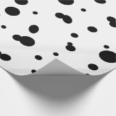 30 x 6' Dalmatiaans omslagpapier, glanzend Cadeaupapier (Hoek)