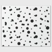 30 x 6' Dalmatiaans omslagpapier, glanzend Cadeaupapier (Vlak)