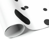 30 x 6' Dalmatiaans omslagpapier, glanzend Cadeaupapier (Rol Hoek)