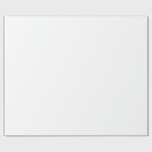 30 x 6 glanzend Blank witboek Cadeaupapier (Vlak)