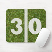 30 Yard Line Football Field Mousepad Muismat (Met muis)