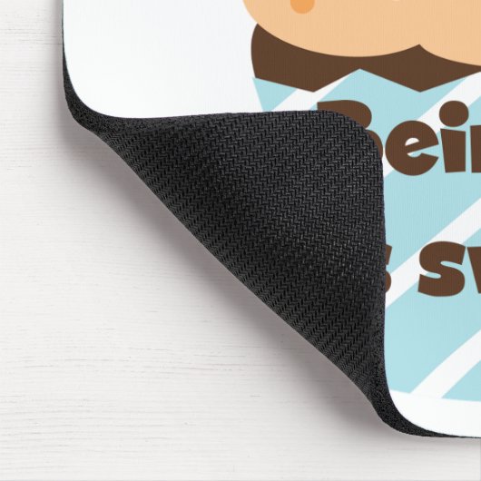 30 zijn is zoete T-shirts en cadeautjes Muismat (Hoek)