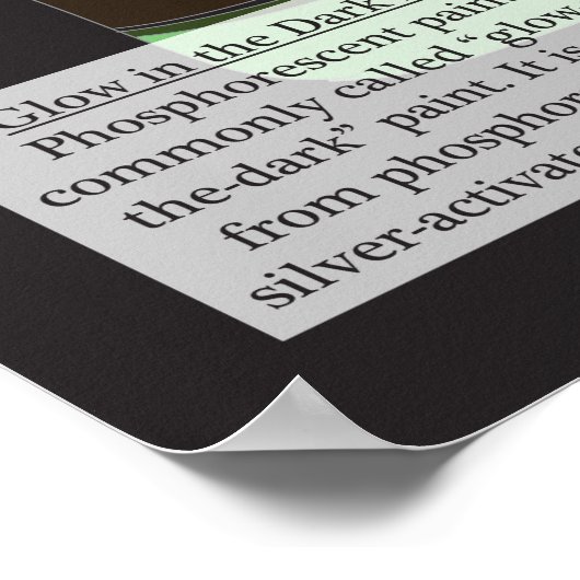 30. Zink (Zn) Periodieke tabel van de elementen Poster (Hoek)