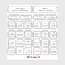 30 Zwart-wit Reisbevestiging Plein