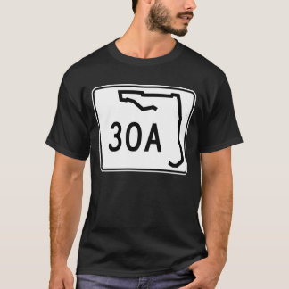 30A - Emeral Coast van Florida T-shirt