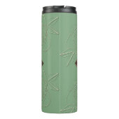 30e/12e Pearl & Groen Bruiloft Jubileum Thermosbeker (Achterkant)