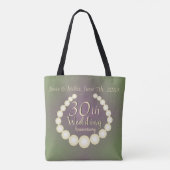 30e/12e Pearl Jubileum Tote Bag (Achterkant)