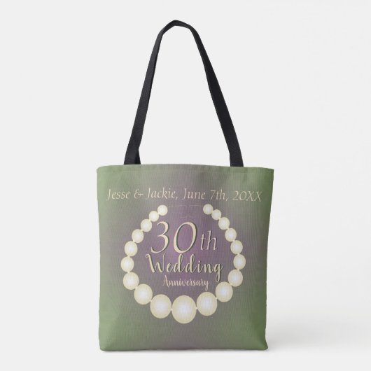 30e/12e Pearl Jubileum Tote Bag (Achterkant)