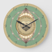 30e & 12e Pearl Jubileum wandklok (Voorkant)