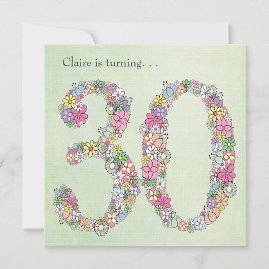 30e aansporing voor Damesdag Kaart (Voorkant)