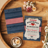 30e BBQ Verjaardag Zomer Barbecue Feest Kaart