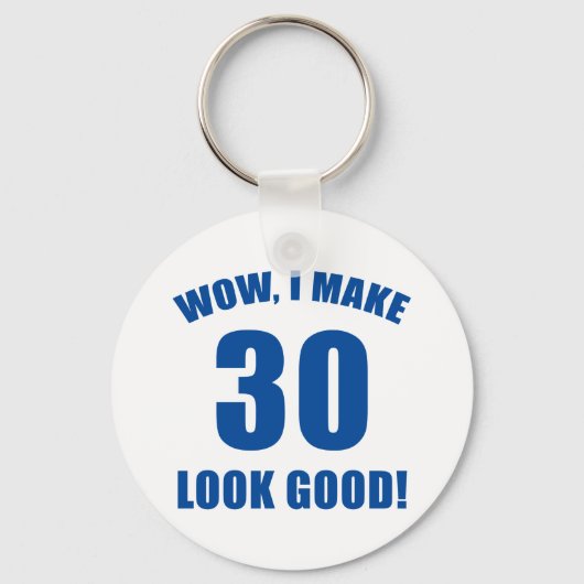 30e Birthday Gag Gift (b) Sleutelhanger (Voorkant)