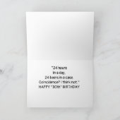 **30e BIRTHDAY** LIFT ONE UP! Kaart (Binnen)