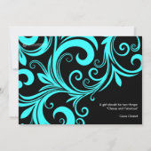 30e BIRTHDAY PARTIJVERZOEKEN Kaart (Achterkant)