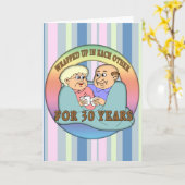 30e bruiloft Jubileum Gifts Kaart (Gele Bloem)