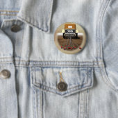 30e bruiloft Jubileum Gifts Ronde Button 5,7 Cm (In situ)