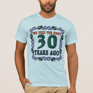 30e bruiloft Jubileum Gifts T-shirt