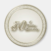 30e bruiloft Jubileum magneet (Voorkant)