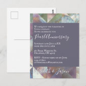 30e bruiloft Jubileum Moderne uitnodiging (Voorkant / Achterkant)