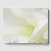 30e bruiloft Jubileum Pearl Gold Typografie Gastenboek (Achterkant)