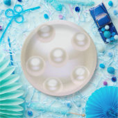 30e bruiloft Jubileum Pearl Papieren Bordje (Feest)