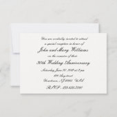 30e bruiloft Jubileum RSVP (Achterkant)