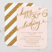 30e, Dertigste verjaardag Ticket Celebration Kaart (Voorkant / Achterkant)