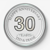 30e diamantherdenkingsdag Bord (Voorkant)