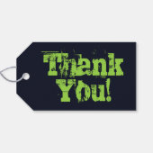 30e Dirty 30 Navy Blue Thirtieth Birthday Party Cadeaulabel (Achterkant Horizontaal)