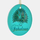 30e geboortedag keramisch ornament (Rechts)