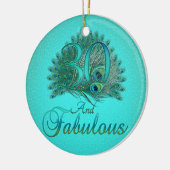 30e geboortedag keramisch ornament (Links)