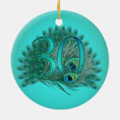 30e geboortedag keramisch ornament (Achterkant)