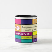 30e geboortedag mok (Midden)