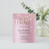 30e geboortedag voor haar (Staand voorkant)