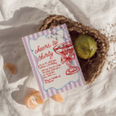 30e getekende kleurrijke champagneglas foto verjaa kaart