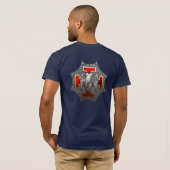 30e graad: Knight Kadosh T-shirt (Achterkant volledig)